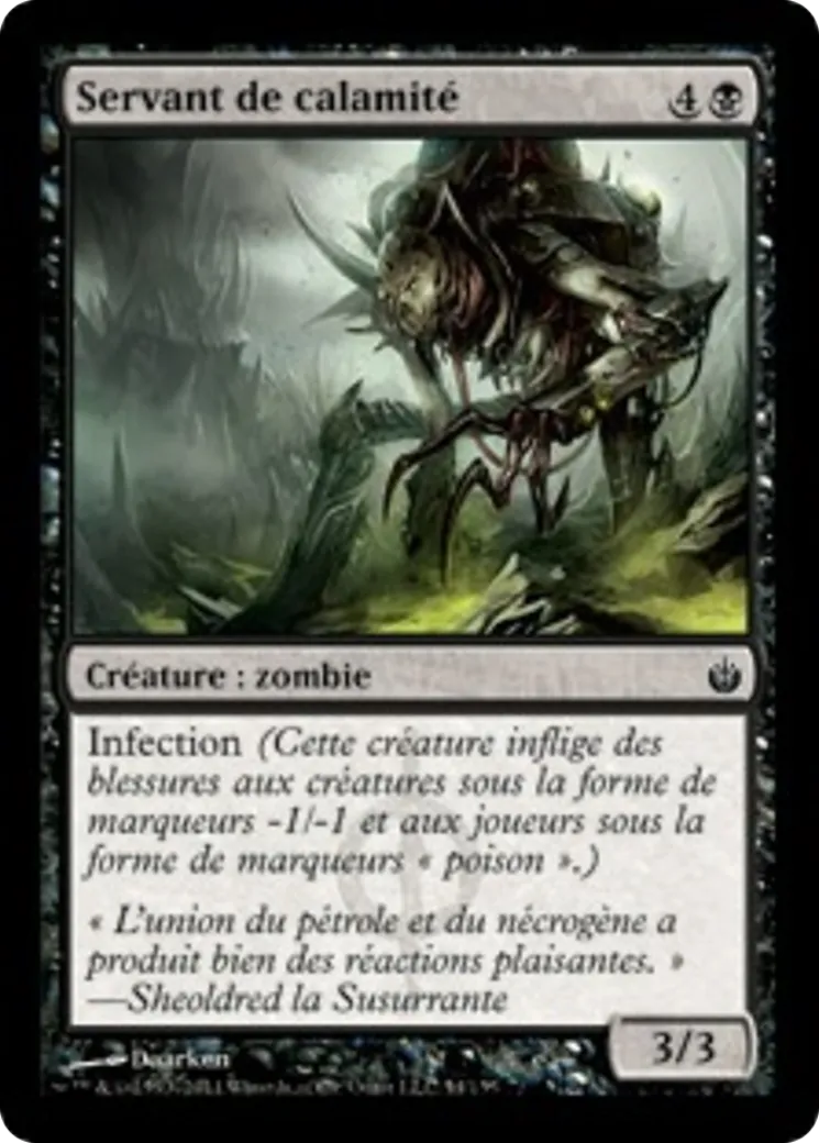 Servant de calamité — Mirrodin Besieged — Magic: The Gathering