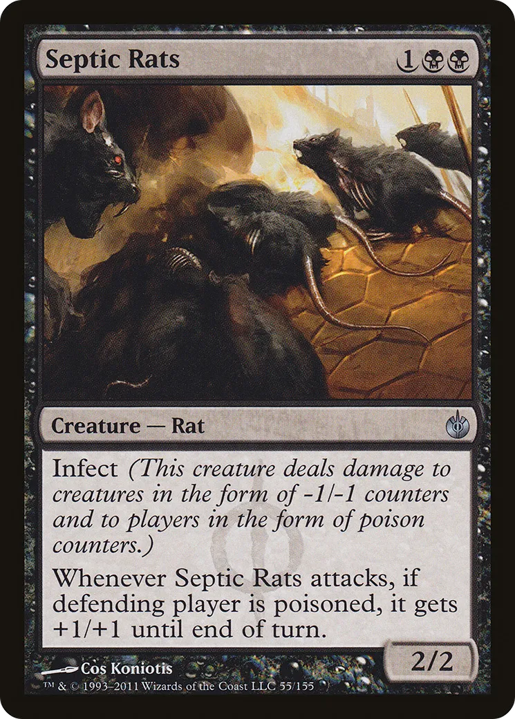 Septic Rats — Mirrodin Besieged — Magic: The Gathering