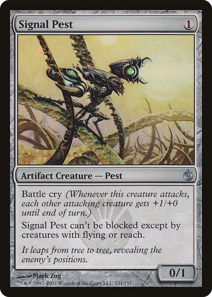 Signal Pest — Mirrodin Besieged — Magic: The Gathering