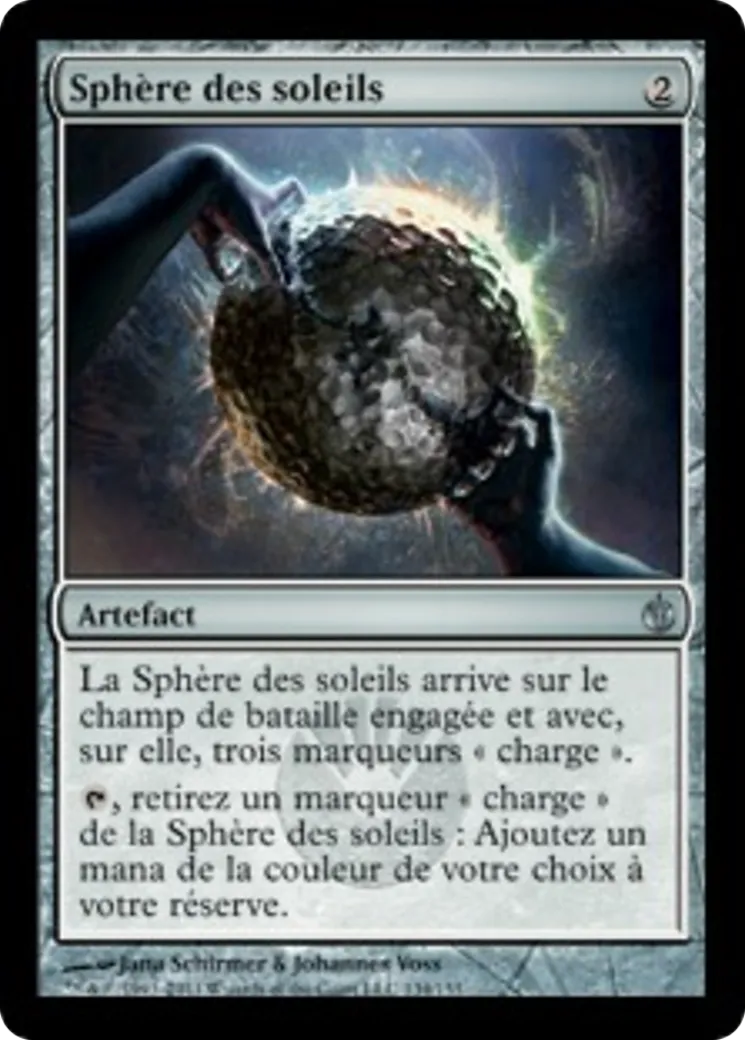 Sphère des soleils — Mirrodin Besieged — Magic: The Gathering