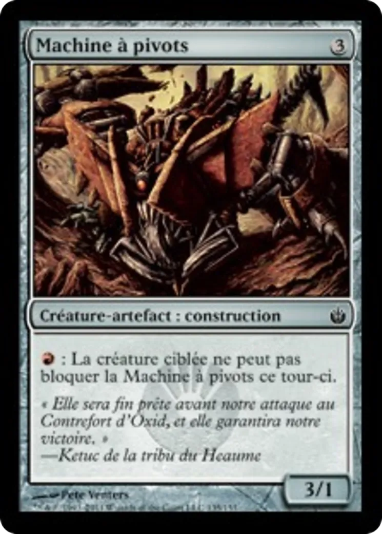 Machine à pivots — Mirrodin Besieged — Magic: The Gathering