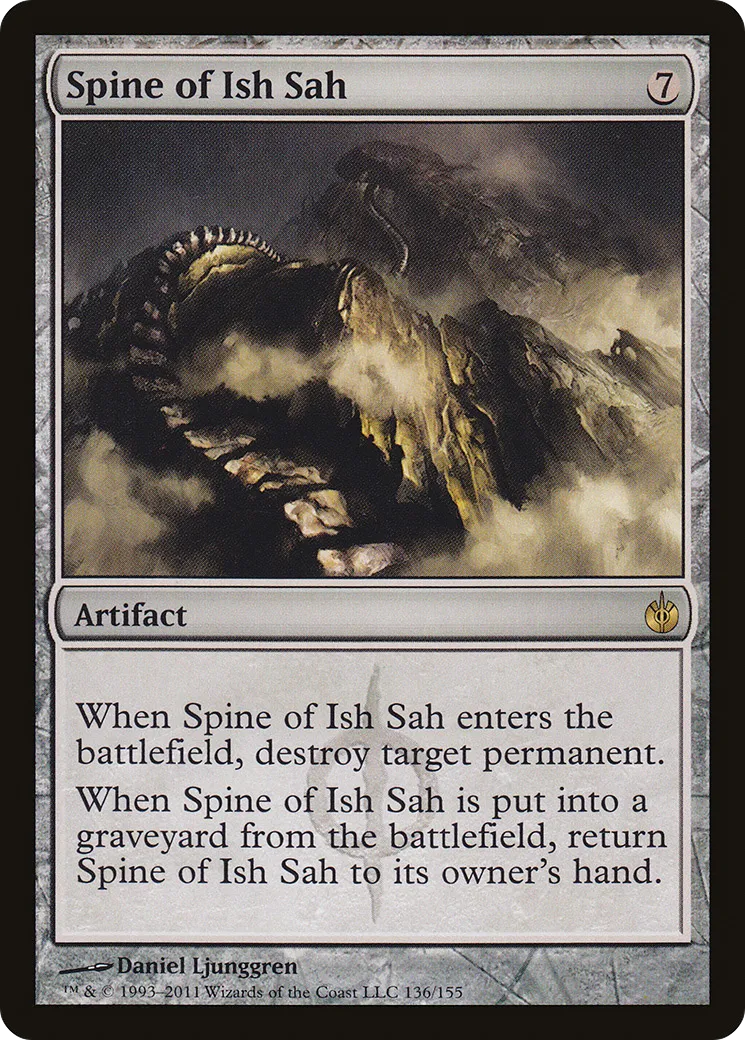 Spine of Ish Sah — Mirrodin Besieged — Magic: The Gathering