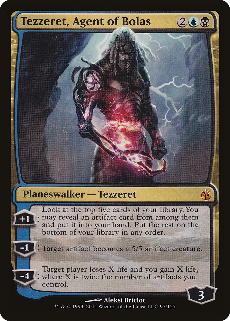 Tezzeret, Agent of Bolas — Mirrodin Besieged — Magic: The Gathering
