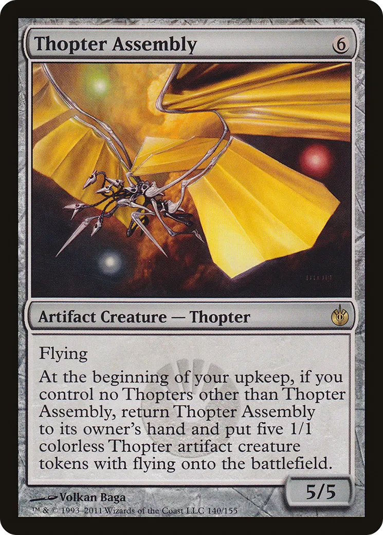 Thopter Assembly — Mirrodin Besieged — Magic: The Gathering