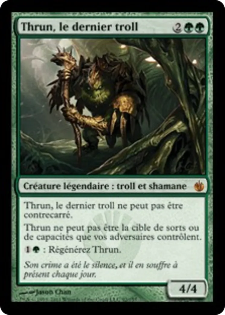 Thrun, le dernier troll — Mirrodin Besieged — Magic: The Gathering