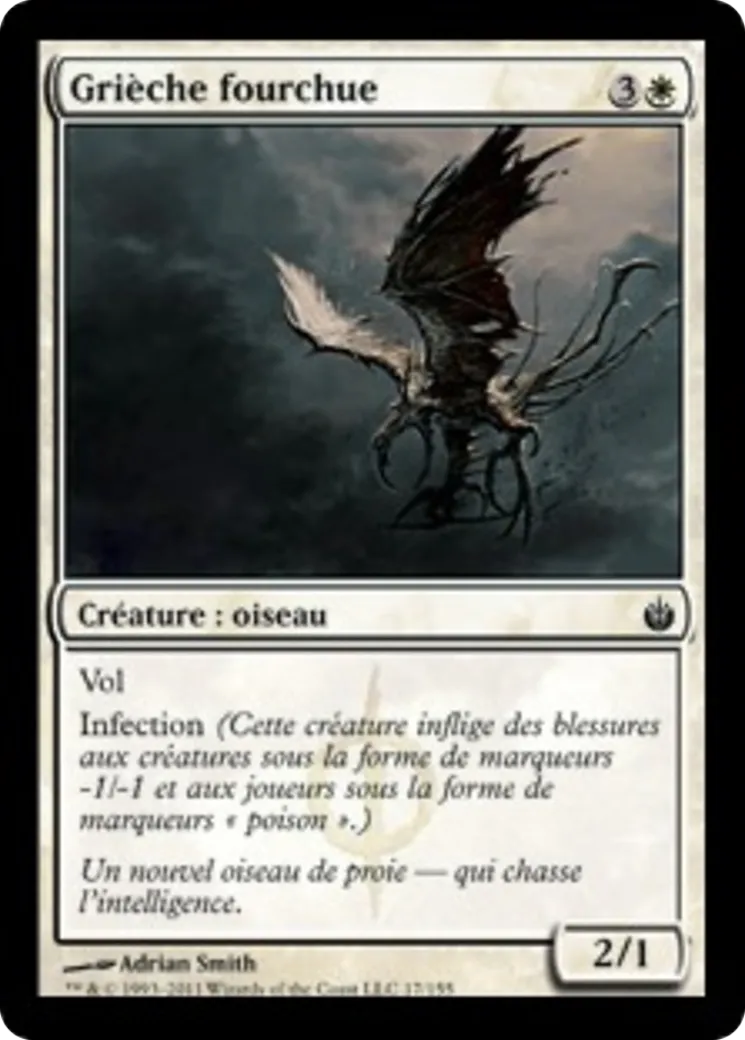 Grièche fourchue — Mirrodin Besieged — Magic: The Gathering