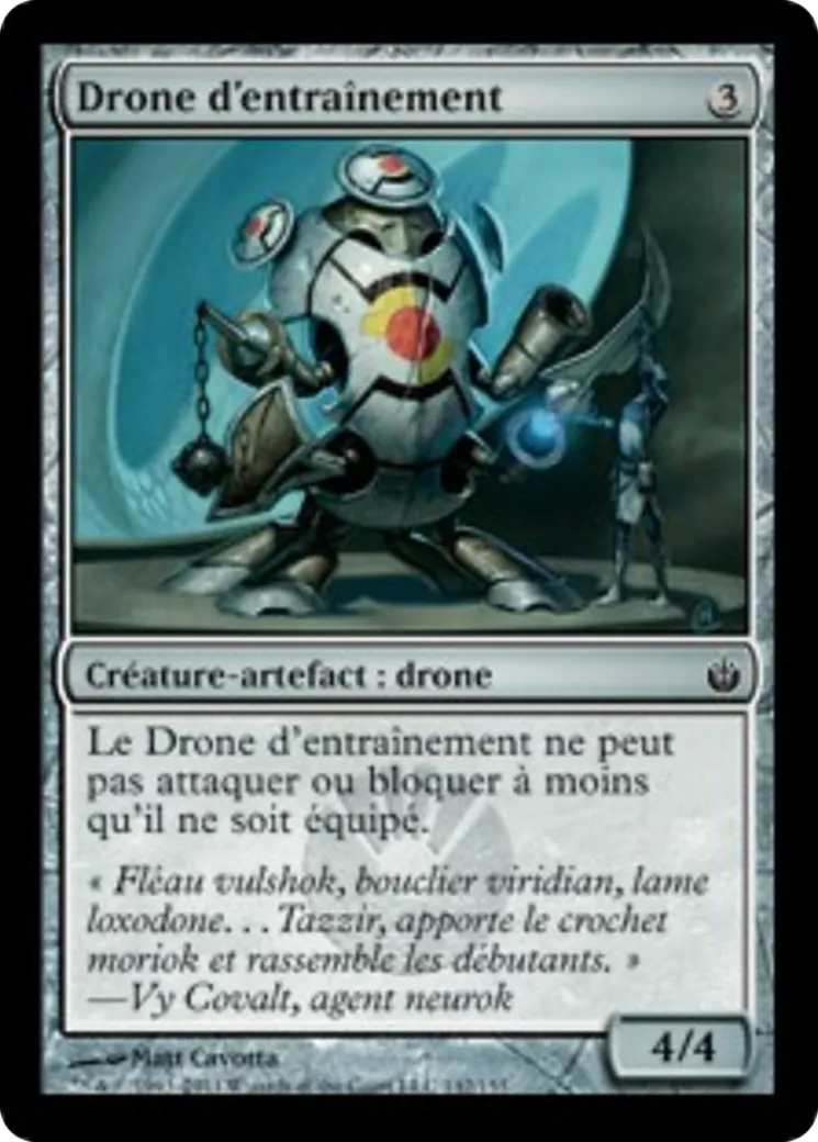 Drone d'entraînement — Mirrodin Besieged — Magic: The Gathering