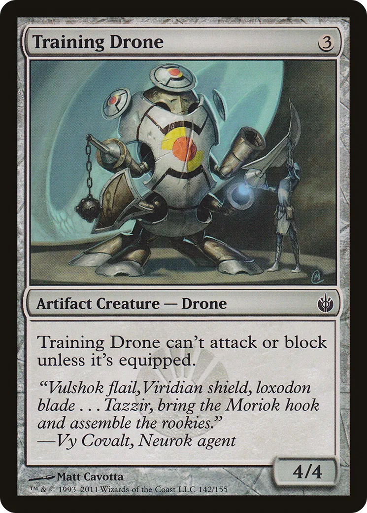 Drone d'entraînement — Mirrodin Besieged — Magic: The Gathering