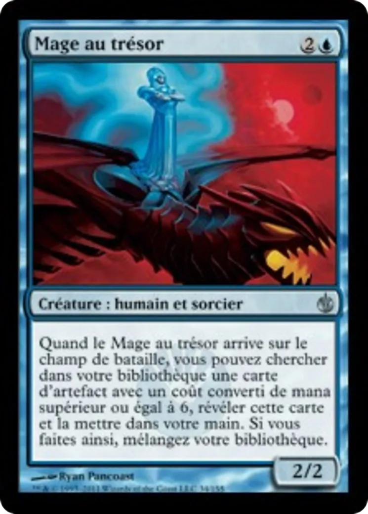 Mage au trésor — Mirrodin Besieged — Magic: The Gathering