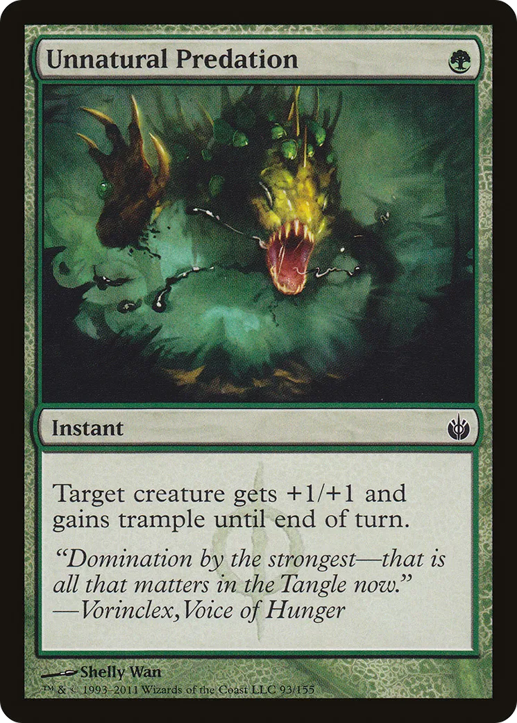 Cycle alimentaire surnaturel — Mirrodin Besieged — Magic: The Gathering