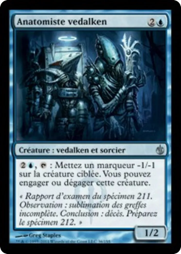 Anatomiste vedalken — Mirrodin Besieged — Magic: The Gathering