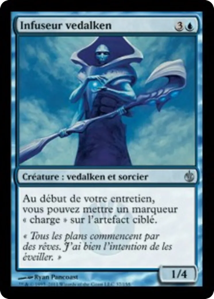 Infuseur vedalken — Mirrodin Besieged — Magic: The Gathering