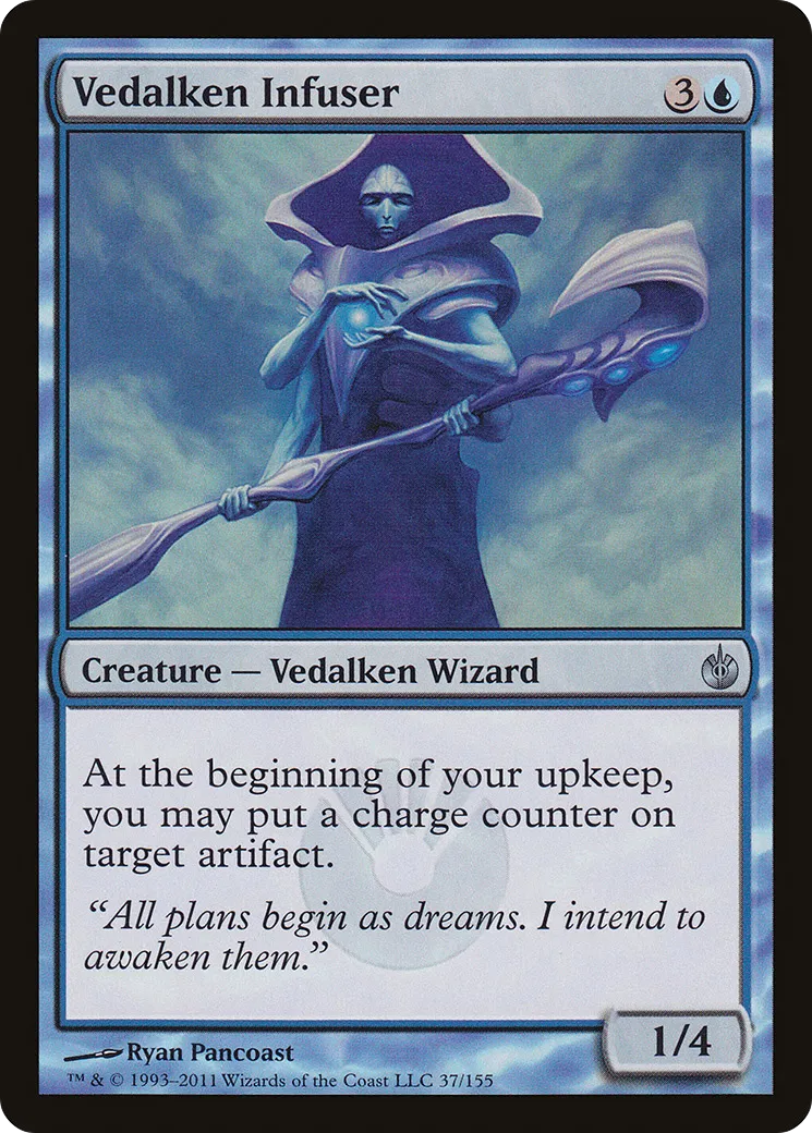 Vedalken Infuser — Mirrodin Besieged — Magic: The Gathering