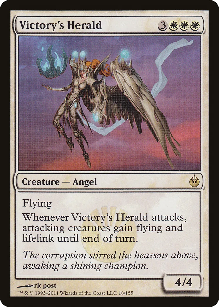 Victory's Herald — Mirrodin Besieged — Magic: The Gathering