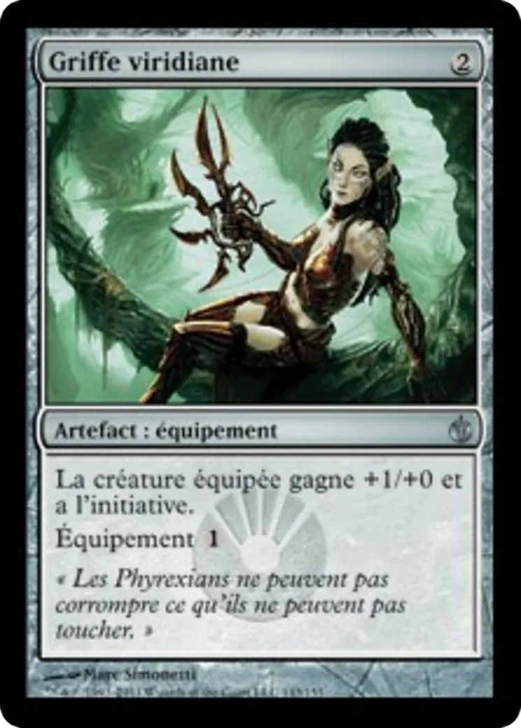 Griffe viridiane — Mirrodin Besieged — Magic: The Gathering