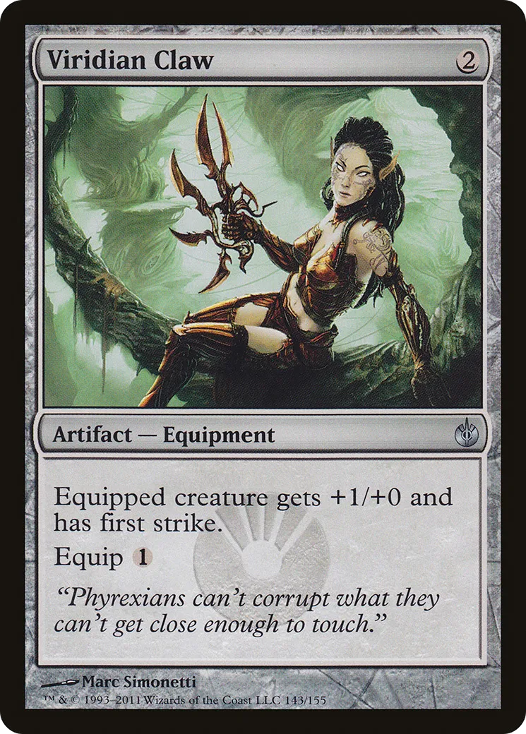 Viridian Claw — Mirrodin Besieged — Magic: The Gathering
