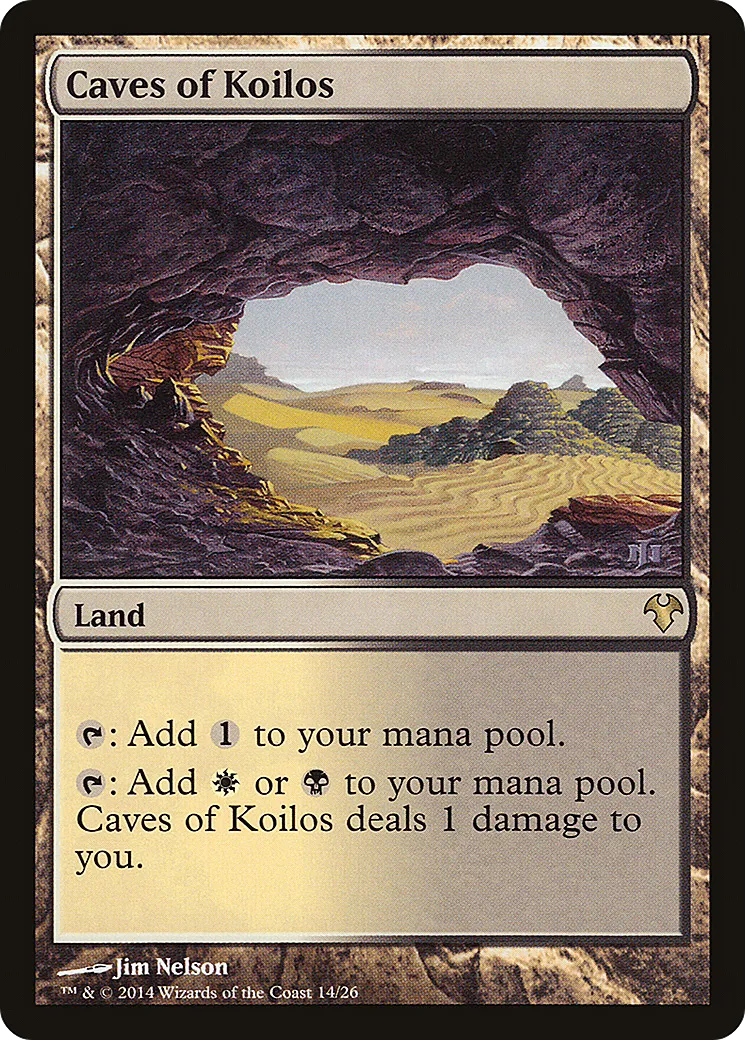 Caves of Koilos — Modern Event Deck 2014 — Magic: The Gathering
