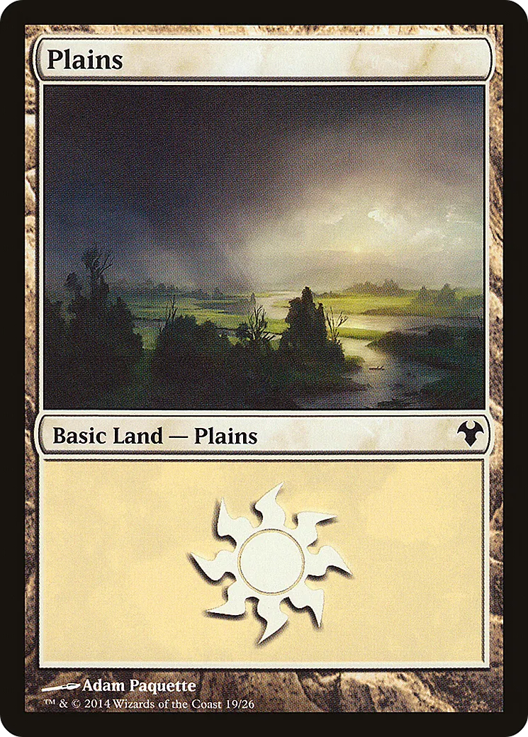 Plains — Modern Event Deck 2014 — Magic: The Gathering