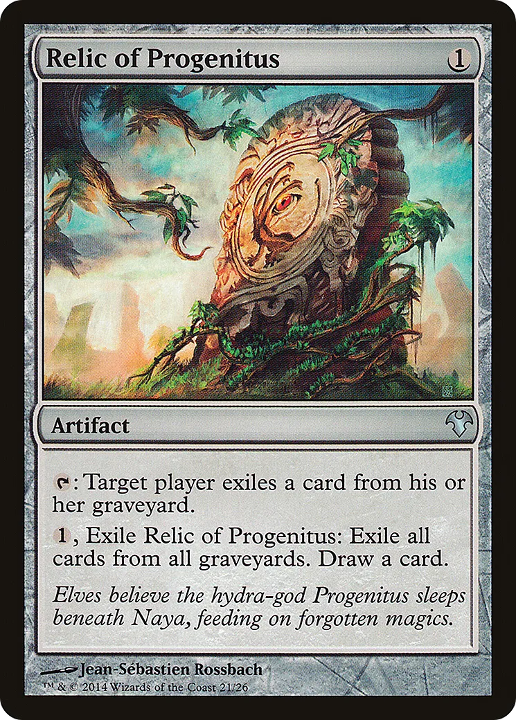 Relique de Progénitus from Modern Event Deck 2014 - Magic: The Gathering