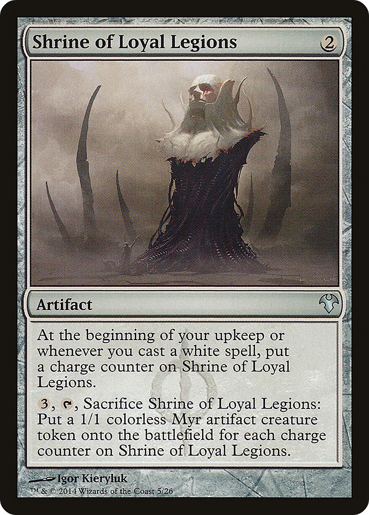 Shrine of Loyal Legions — Modern Event Deck 2014 — Magic: The Gathering