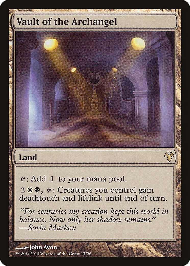 Caveau de l'archange — Modern Event Deck 2014 — Magic: The Gathering