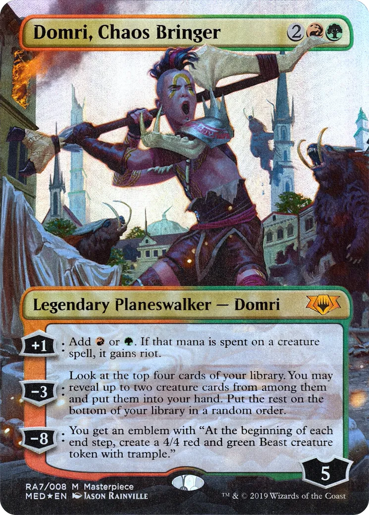 Domri, porteur de chaos — Mythic Edition — Magic: The Gathering