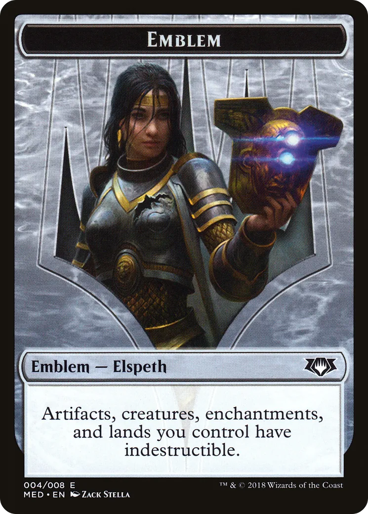 Elspeth, Knight-Errant Emblem — Mythic Edition — Magic: The Gathering