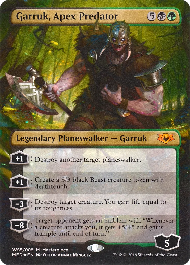Garruk, Apex Predator — Mythic Edition — Magic: The Gathering