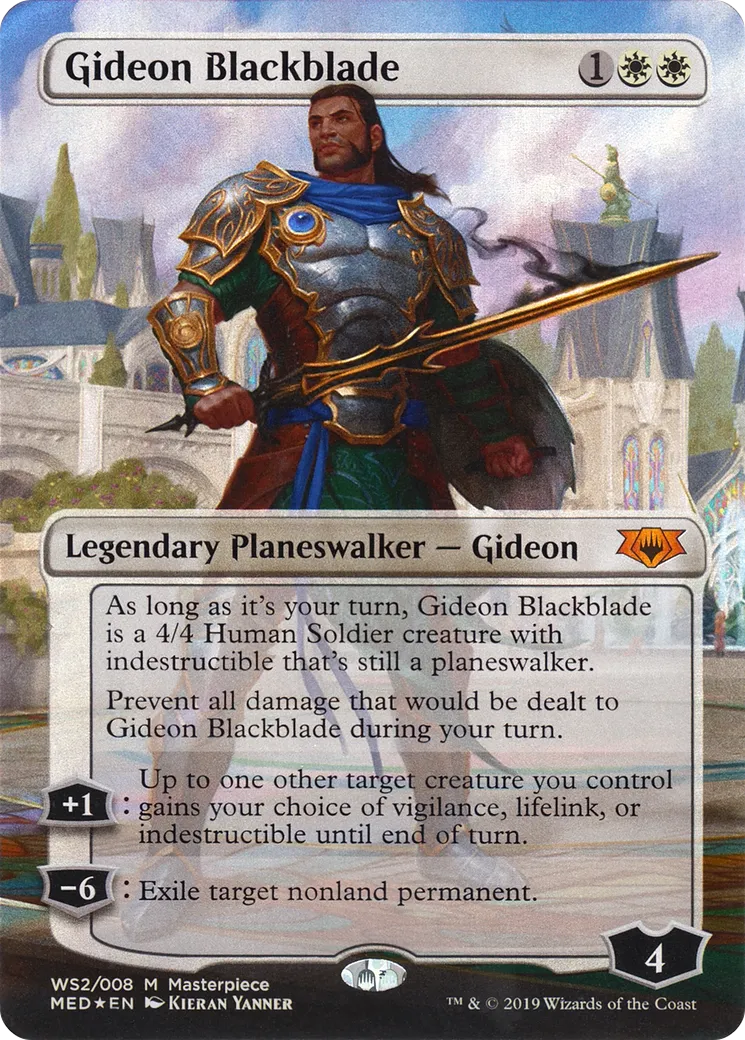 Gideon Blackblade — Mythic Edition — Magic: The Gathering