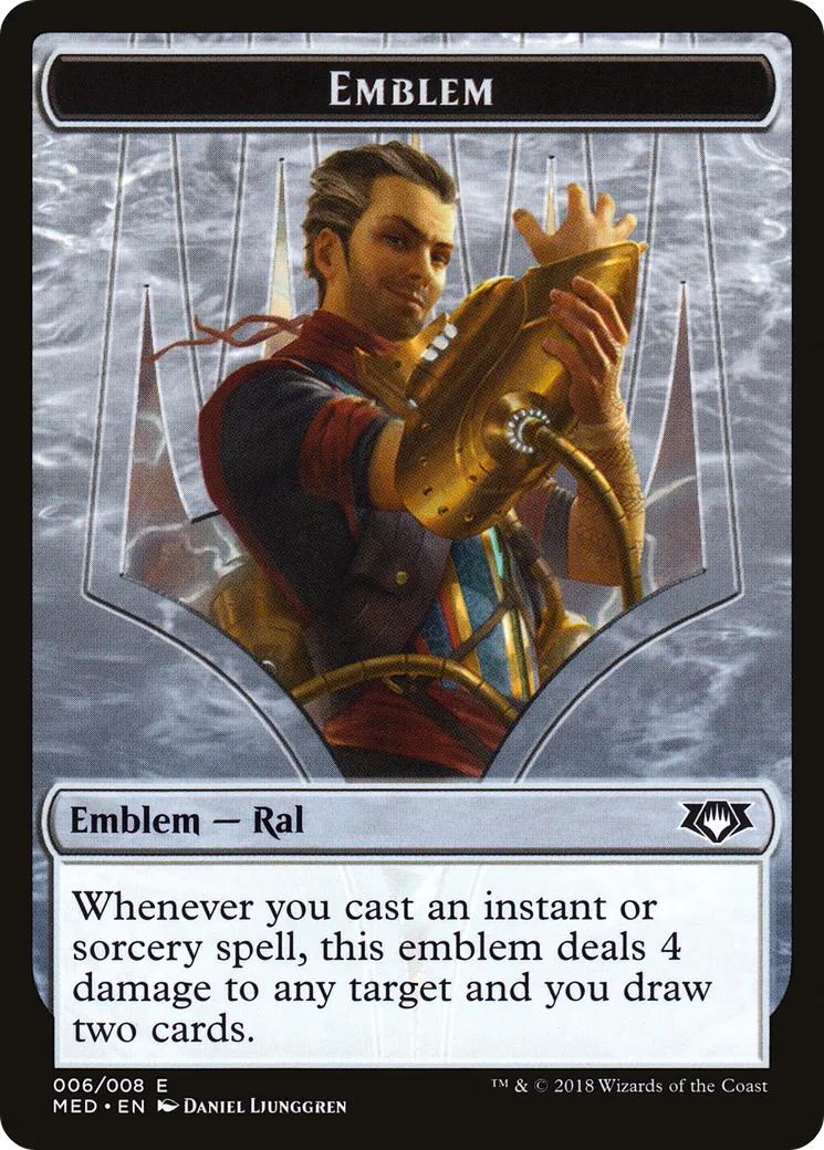 Ral, Izzet Viceroy Emblem — Mythic Edition — Magic: The Gathering