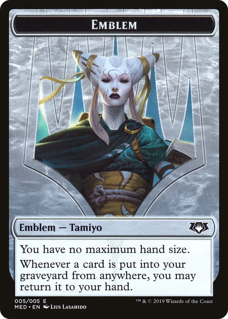 Tamiyo, the Moon Sage Emblem — Mythic Edition — Magic: The Gathering