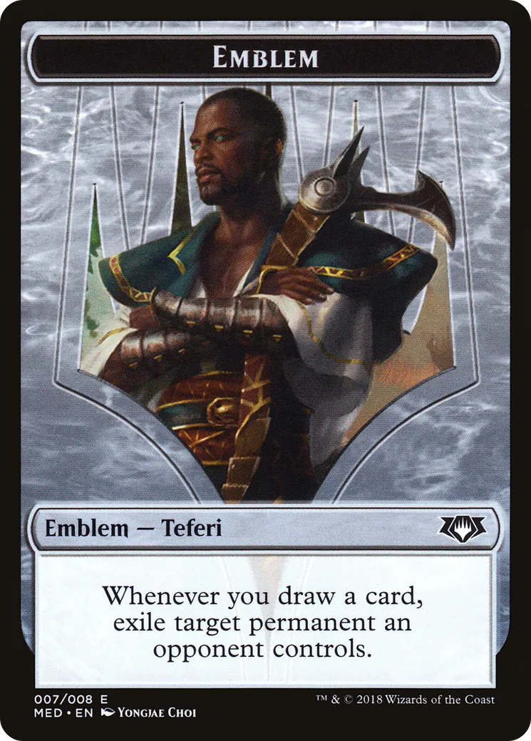 Teferi, Hero of Dominaria Emblem — Mythic Edition — Magic: The Gathering