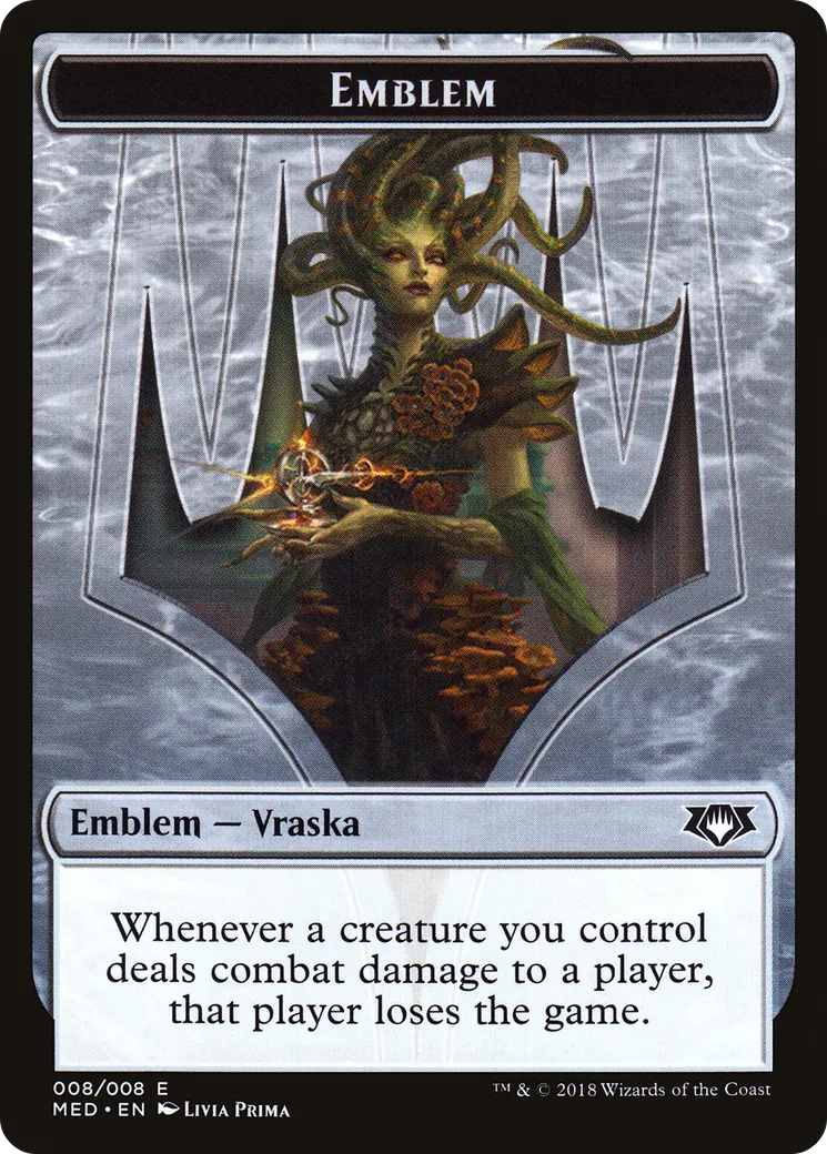 Vraska, Golgari Queen Emblem — Mythic Edition — Magic: The Gathering
