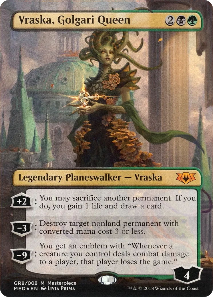 Vraska, Golgari Queen — Mythic Edition — Magic: The Gathering