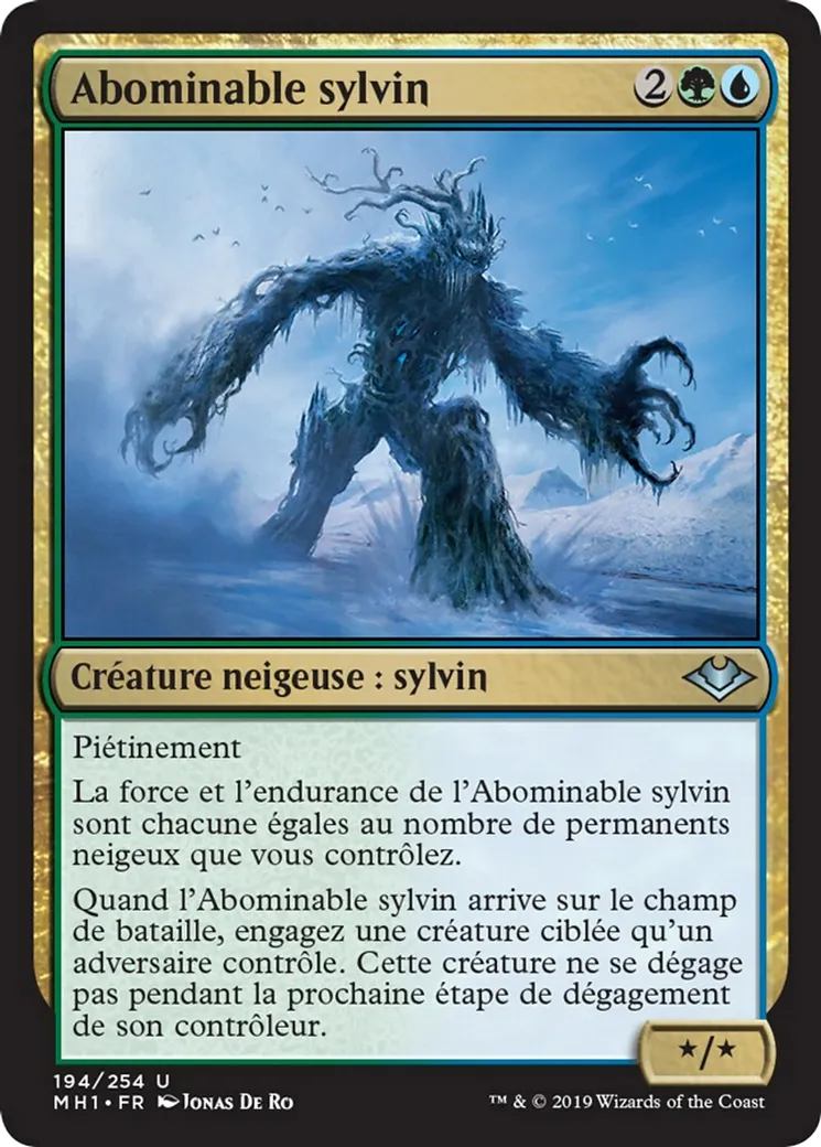 Abominable sylvin — Modern Horizons — Magic: The Gathering