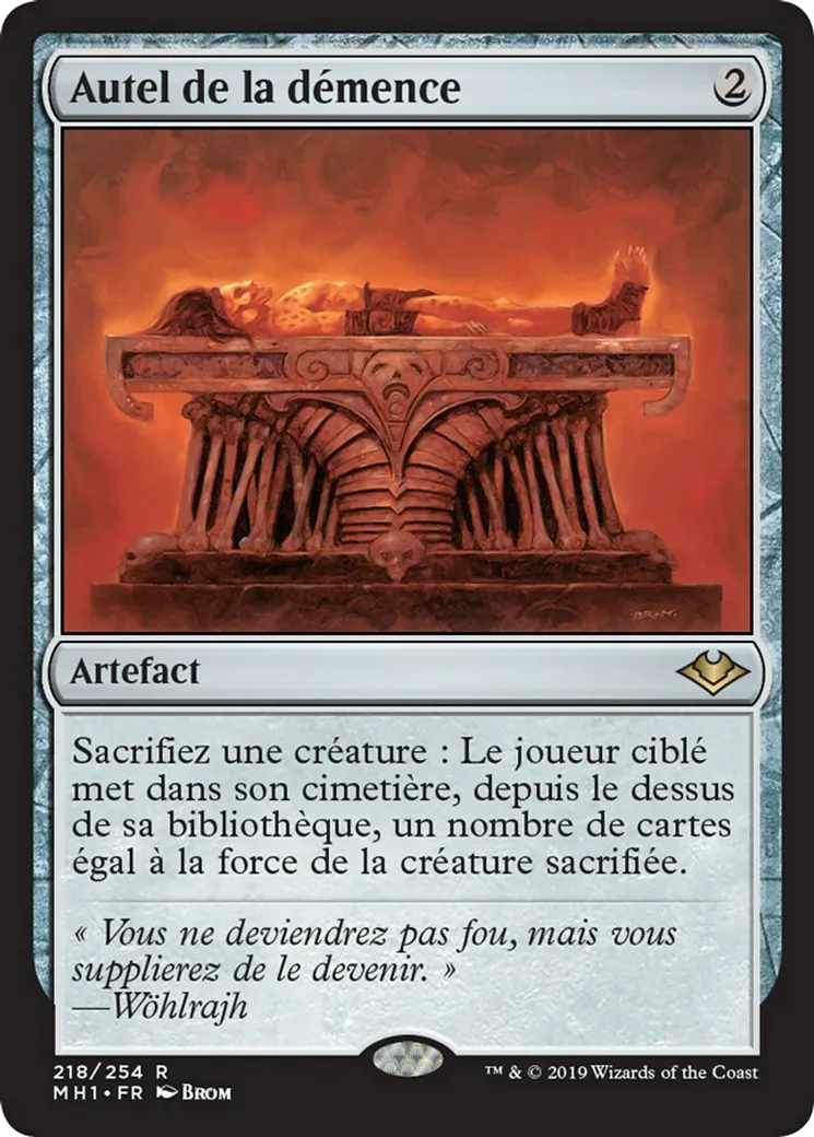 Autel de la démence — Modern Horizons — Magic: The Gathering
