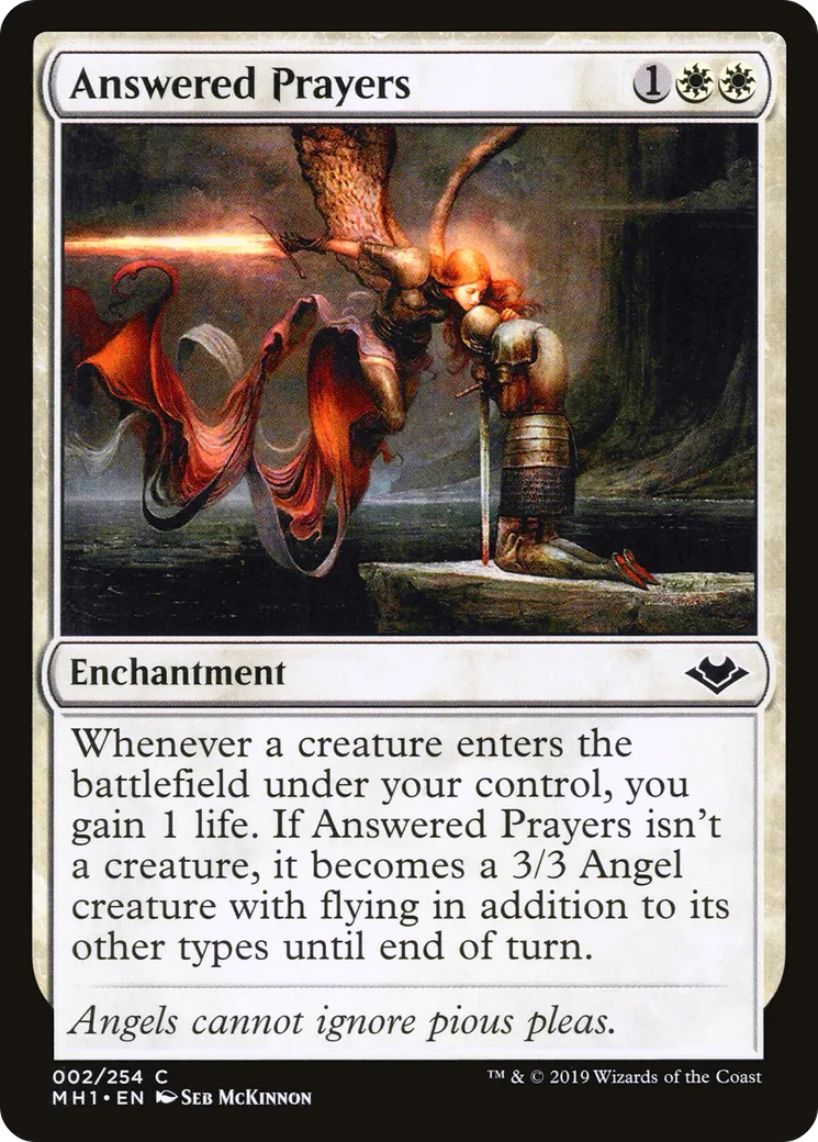 Answered Prayers — Modern Horizons — Magic: The Gathering