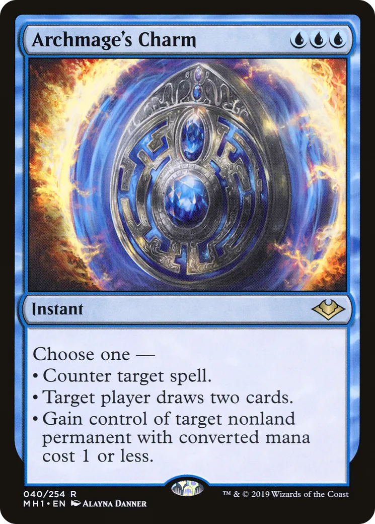 Archmage's Charm — Modern Horizons — Magic: The Gathering