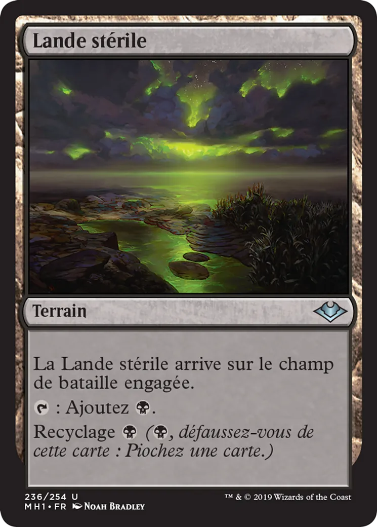 Lande stérile — Modern Horizons — Magic: The Gathering