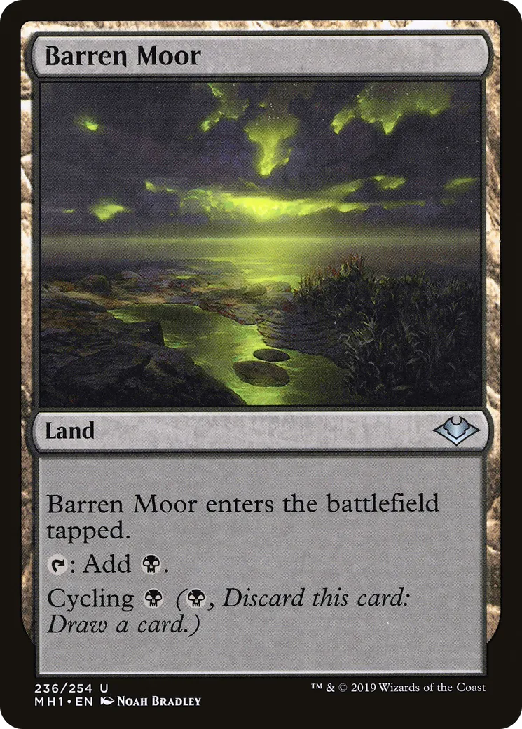 Barren Moor — Modern Horizons — Magic: The Gathering