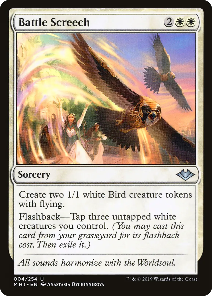 Battle Screech — Modern Horizons — Magic: The Gathering