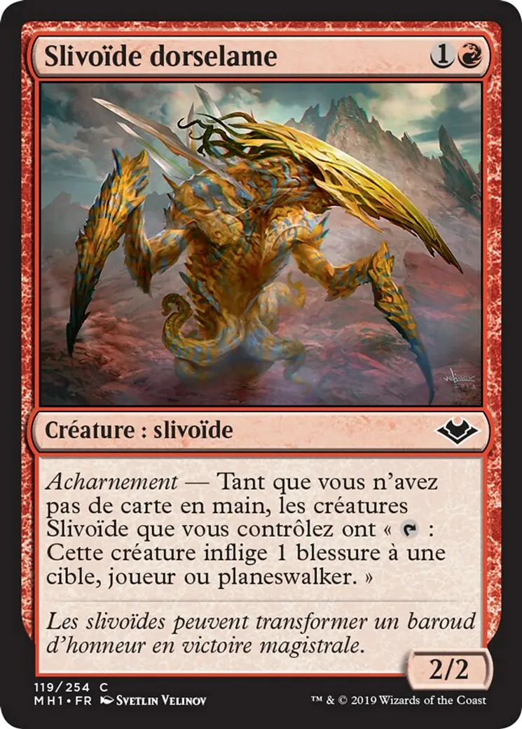 Slivoïde dorselame — Modern Horizons — Magic: The Gathering