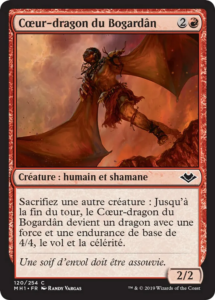 Cœur-dragon du Bogardân — Modern Horizons — Magic: The Gathering