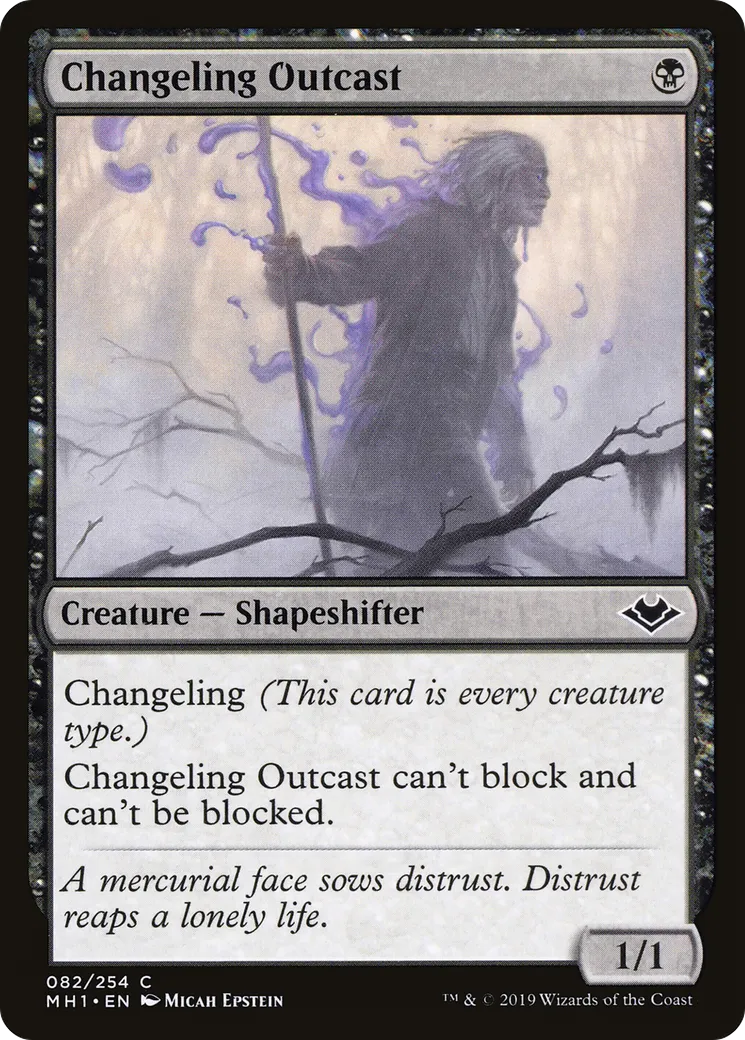Changeling Outcast — Modern Horizons — Magic: The Gathering