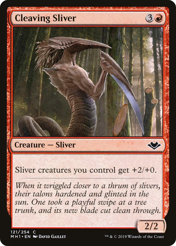 Cleaving Sliver — Modern Horizons — Magic: The Gathering