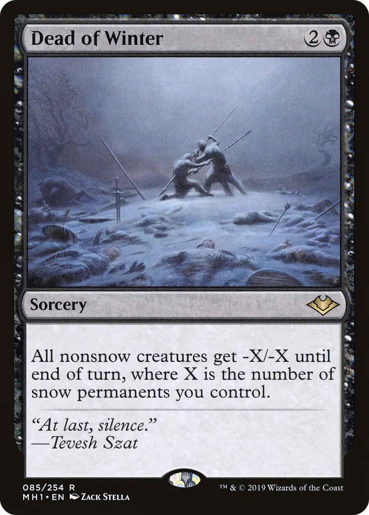 Dead of Winter — Modern Horizons — Magic: The Gathering