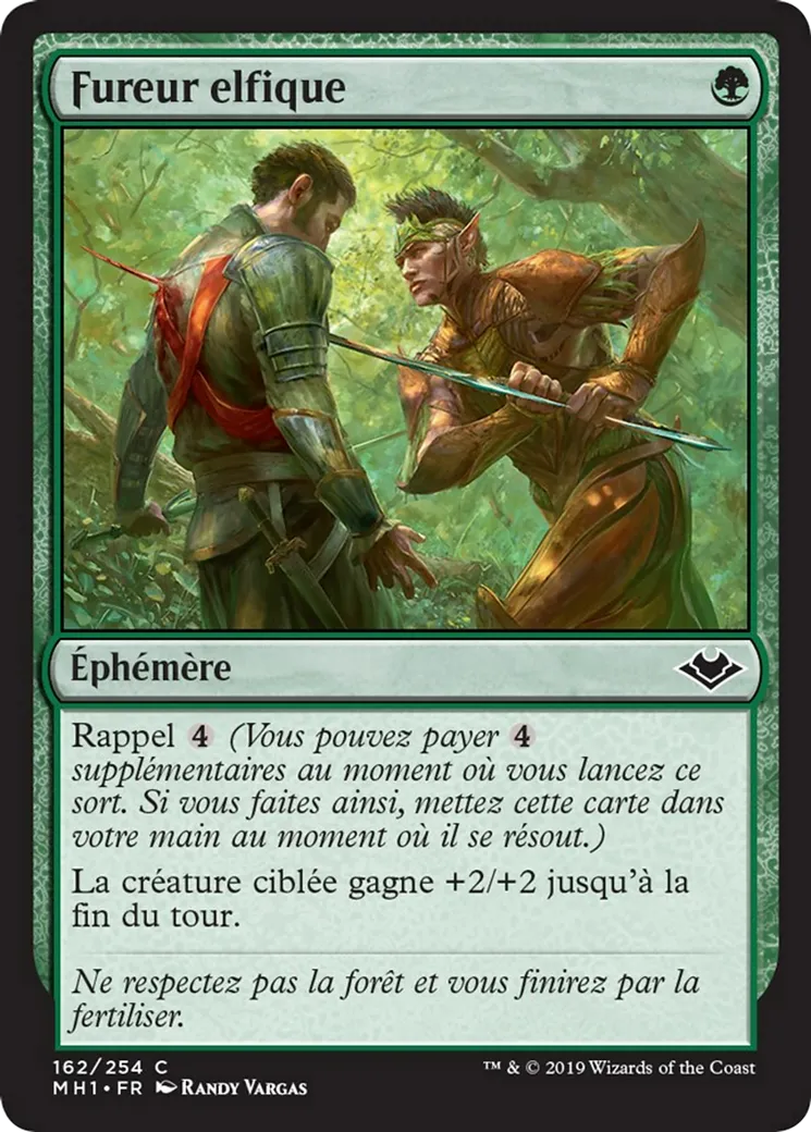 Fureur elfique — Modern Horizons — Magic: The Gathering