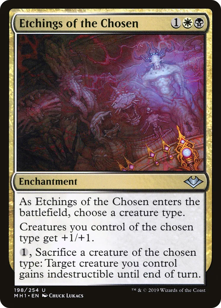 Etchings of the Chosen — Modern Horizons — Magic: The Gathering