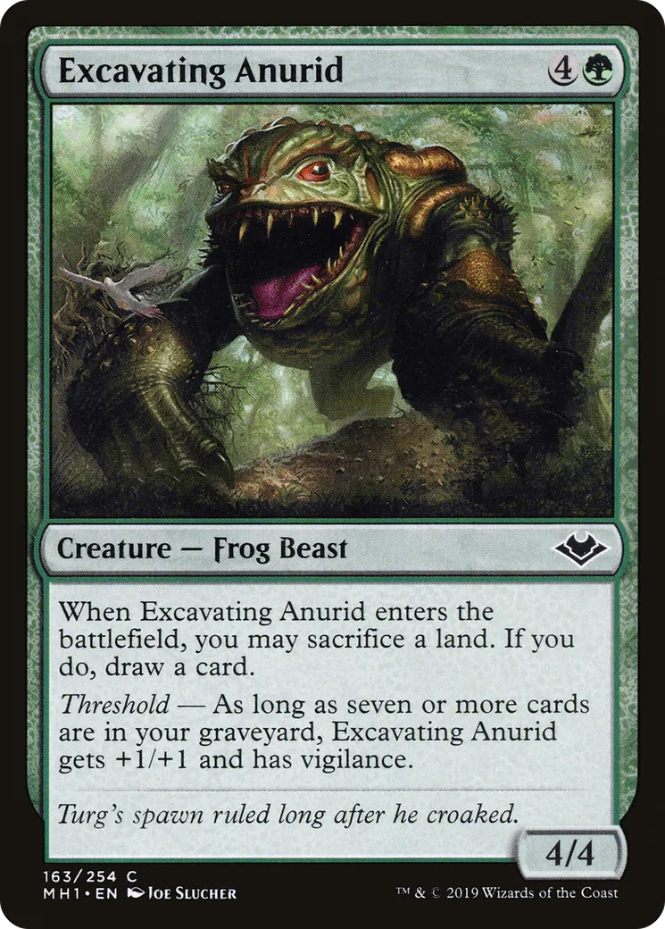 Excavating Anurid — Modern Horizons — Magic: The Gathering