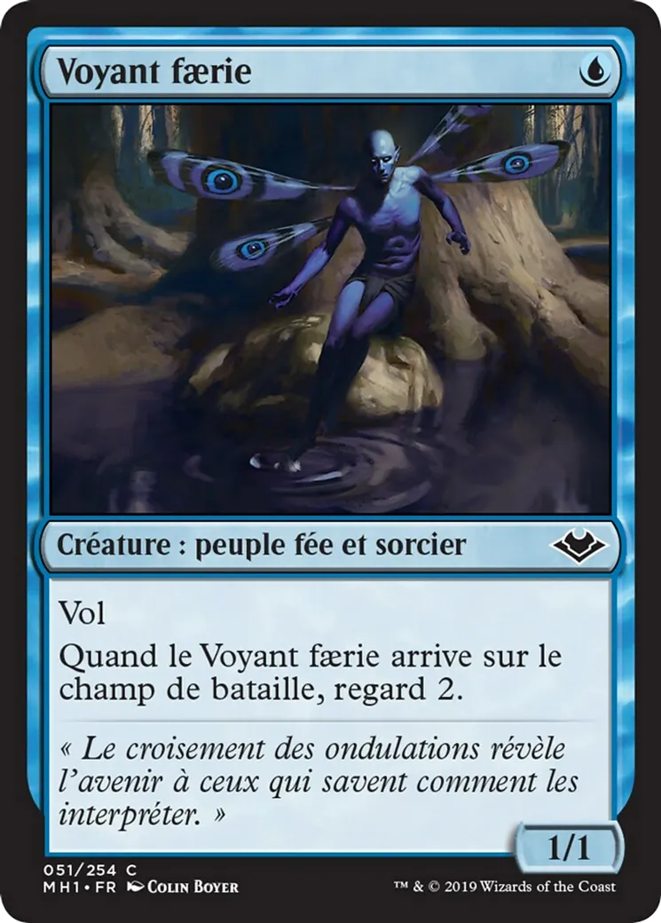 Voyant faerie — Modern Horizons — Magic: The Gathering